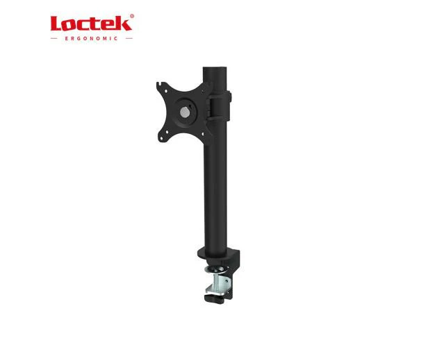 Loctek Eco Mount 10"-30" Single Monitor Stand, - Steel Tube Arm - Black - VESA [DLB110]