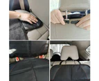2 Pack Waterproof Universal Size Car Seat Protector Carseat with Thickest Padding & Mesh Pockets - Baby/Pets Car Seat Protector