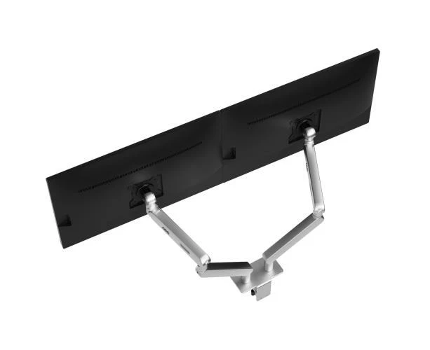 AOC Premium 17"-34" Aluminium Dual Monitor Stand - Mechanical Gas Spring Arm - [AM420S]