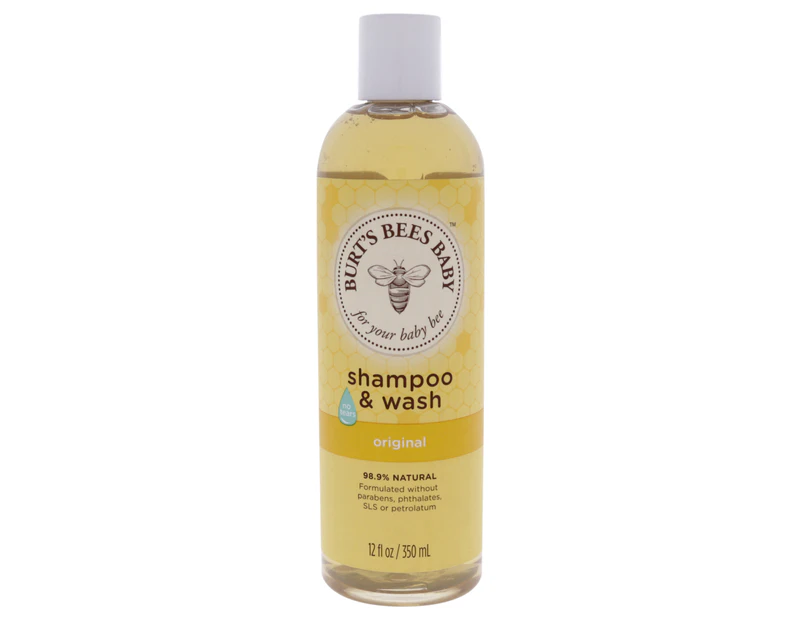 Baby Bee Shampoo and Wash Original by Burts Bees for Kids - 12 oz Shampoo and Body Wash