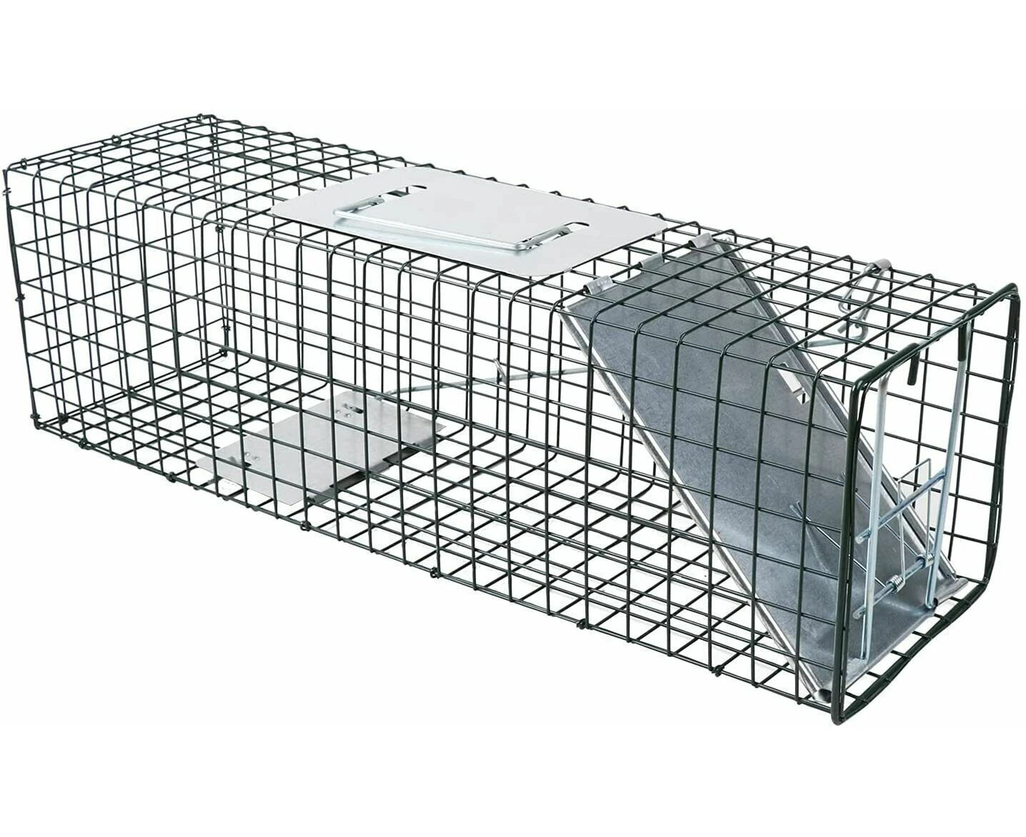 Animal Trap Cage Humane Live Steel Catch Possum Fox Rat Cat Rabbit Bird Large