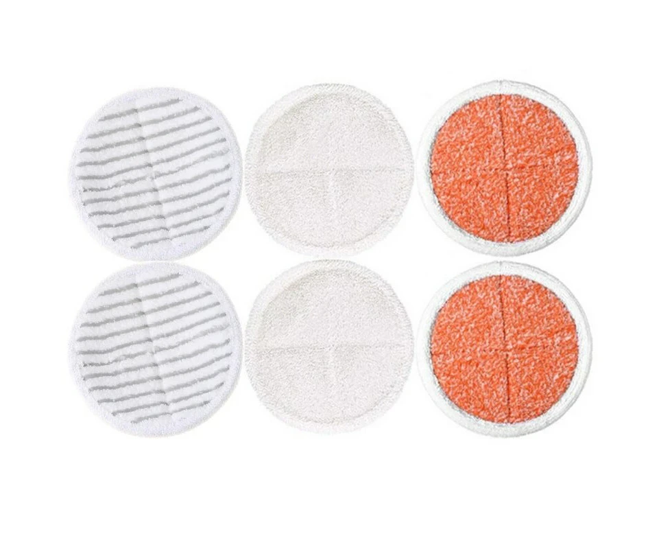 8 Packs  Spinwave Mop Pad Kit Replacement Pads For Bissell Spinwave 2039A 2124 Powered Hard Floor Mop