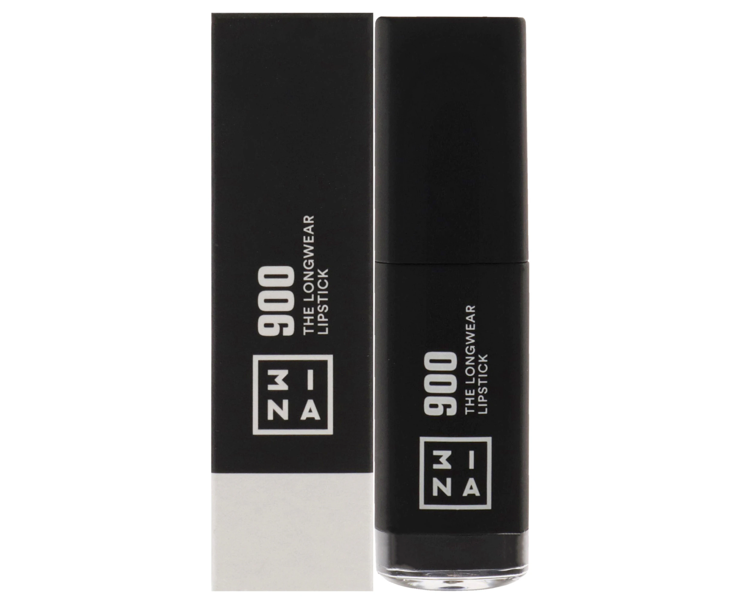 3Ina The Longwear Lipstick - 900 Black FOR Women 0.20 oz Lipstick