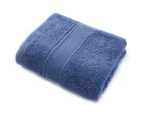 1 Pack Luxury Face Towels - Ultra Soft & Plush Large Fluffy Towels - Absorbent & Quick Drying-Deep Blue