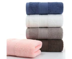 1 Pack Luxury Face Towels - Ultra Soft & Plush Large Fluffy Towels - Absorbent & Quick Drying-Deep Blue