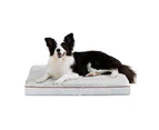 Dog Bed Mat Dog Crate Pad Mattress Reversible Dog Crate Pad - Light Grey