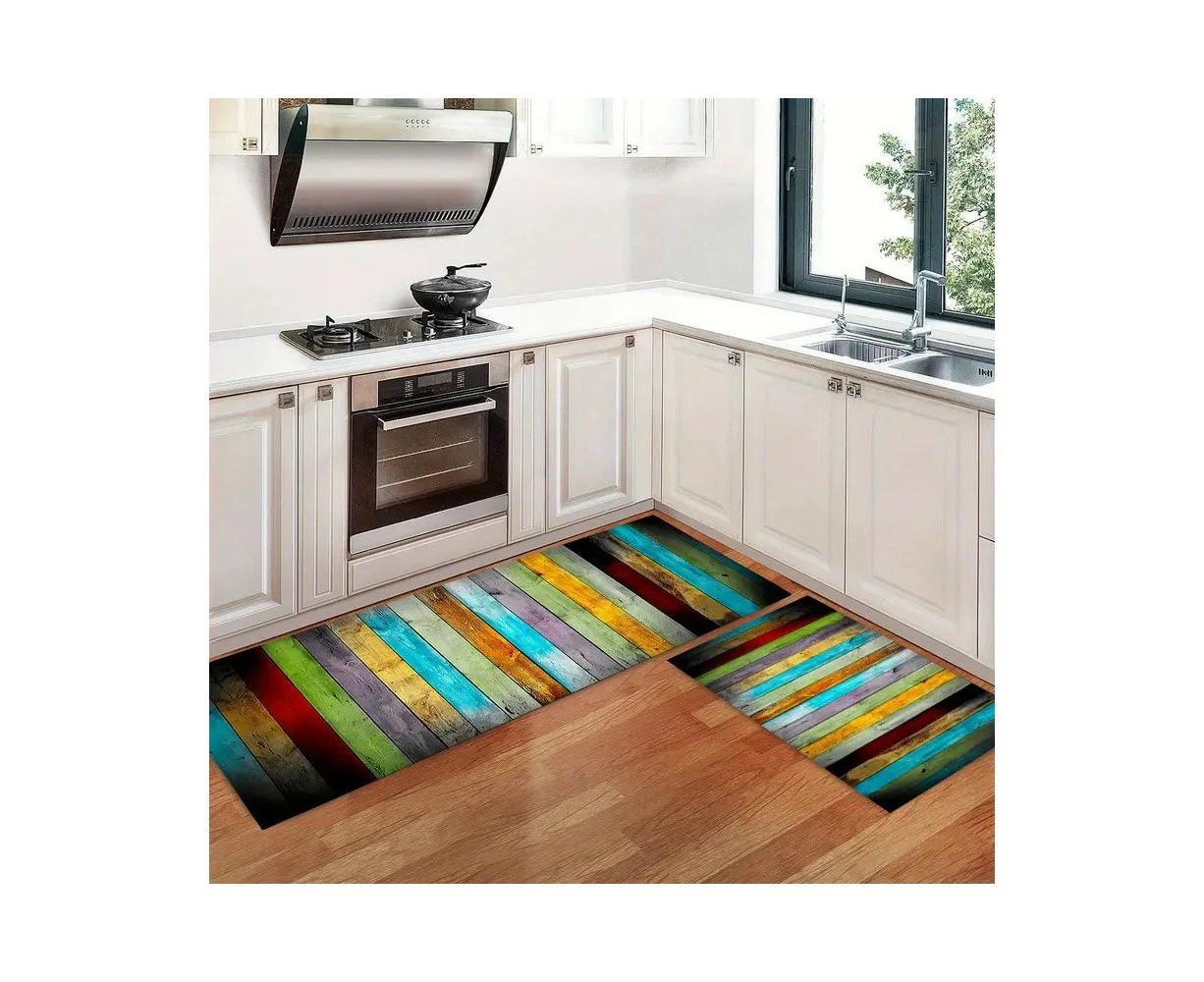 Kitchen Carpet Floor Mat Rectangular Kitchen Decorative Mat Front Door Mat Outdoor Entry Door Mat Foot Mat Home-Pattern 8