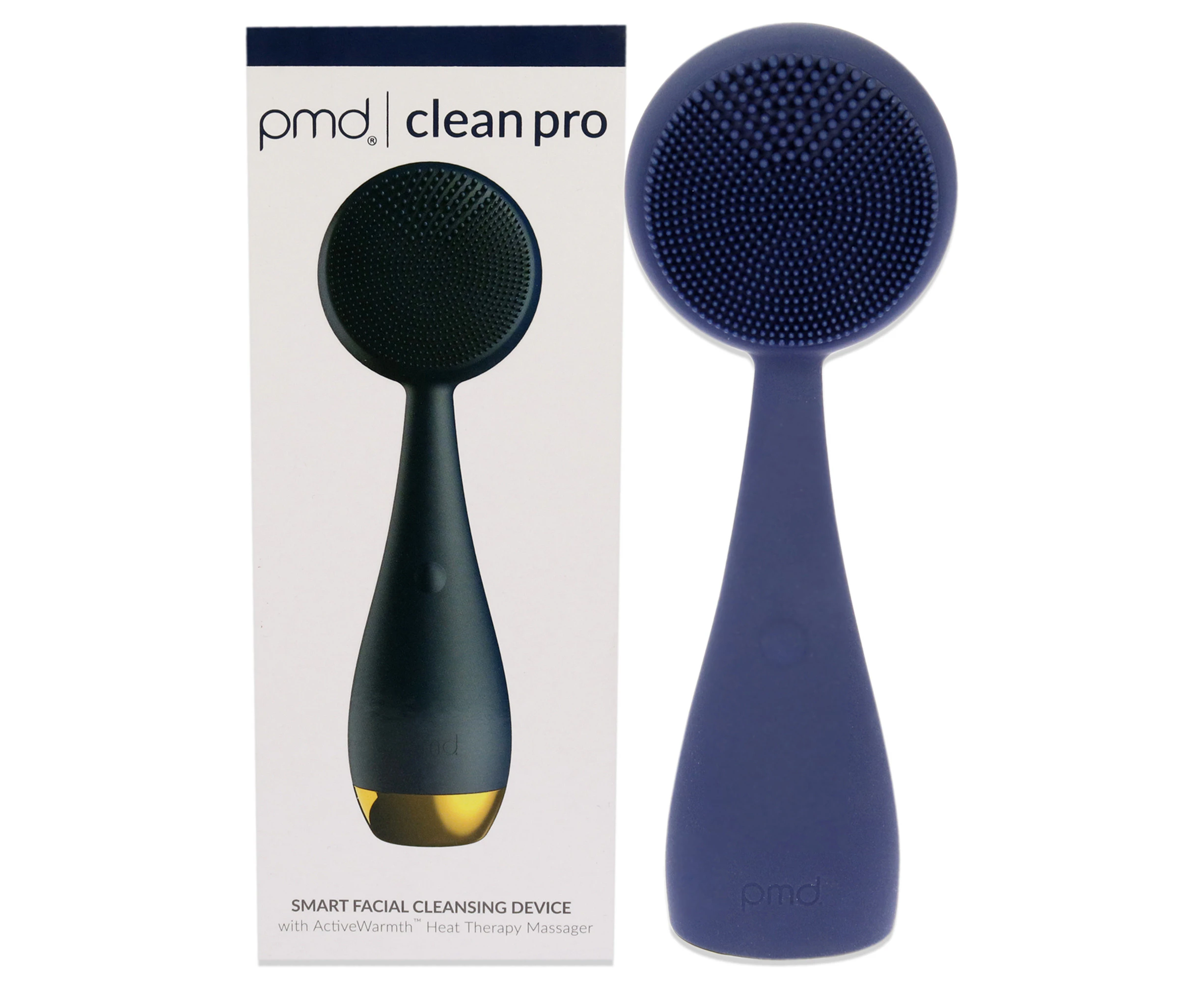 PMD Clean Pro - Navy with Gold Finish by PMD for Unisex - 1 Pc Facial Brush