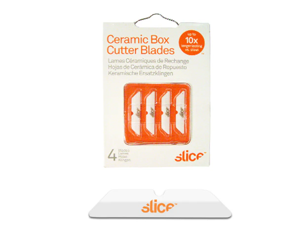 Slice Ceramic  Box Cutter Blades - Pack Of 4  Rounded