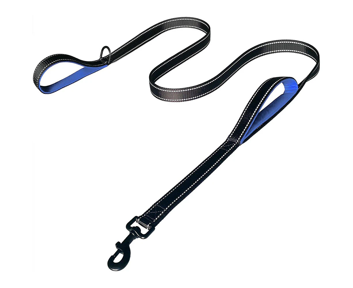 Heavy Duty Lead for Control Safety Training,Leashes for Large Dogs or Medium Dogs,Dual Handles Leads 180cm,ST-2