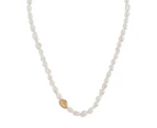 Skagen Agnethe Pearl Gold Necklace SKJ1824710