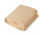 Home Waterproof Rectangle Shade Sail Cloth Sand Beige - 2x4m