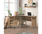 Sauder Bridge Acre L-Shaped Corner Desk Orchard Oak