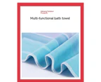 1 Pack Double Sided Velvet BathTowel Quick Dry Lightweight Swimming Travel Bath Towel-STJ02-10