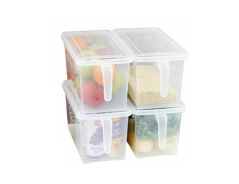 Refrigerator Storage Box Food Container Kitchen Fridge Organiser Freezer