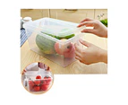 Refrigerator Storage Box Food Container Kitchen Fridge Organiser Freezer