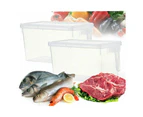 Refrigerator Storage Box Food Container Kitchen Fridge Organiser Freezer