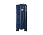 Mazam 28" Luggage Suitcase Trolley Set Travel TSA Lock Storage PP Case Navy