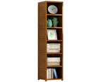 Solid Bamboo Corner Storage Organizer Plan Stand Book Shelf 5/6/7 Tier