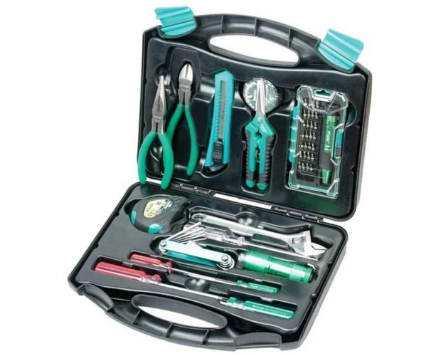 ProsKit PK-2051T 51 Pieces Household Tool Kit, Service Tool Set, Hand Tools Set, Repair Tool [PK-2051T-SH]