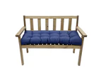 Outdoor Bench Cushions for Patio Furniture Porch Swing Cushions Loveseat Bench Seat Pad-Navy