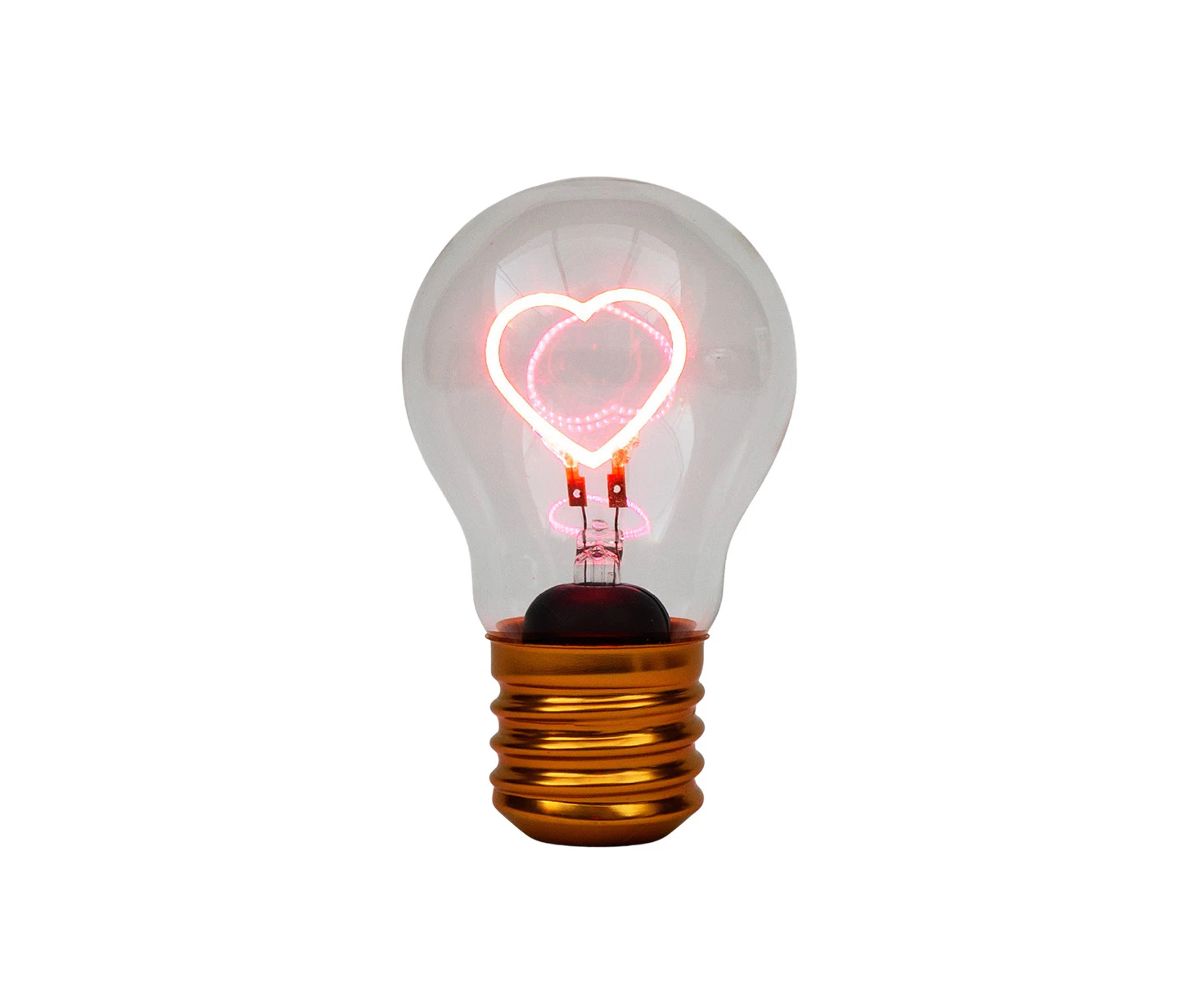 Cordless Lightbulb Lamp Heart