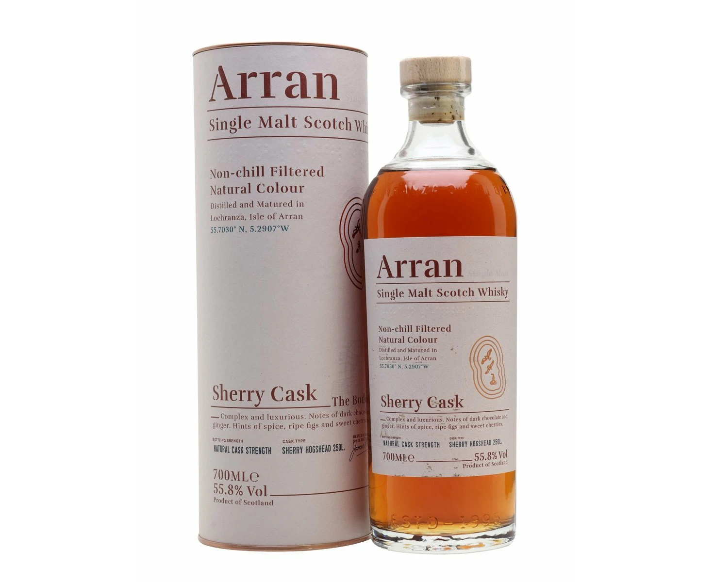 Arran Sherry Cask Strength The Bodega Cask Single Malt Scotch Whisky 700mL