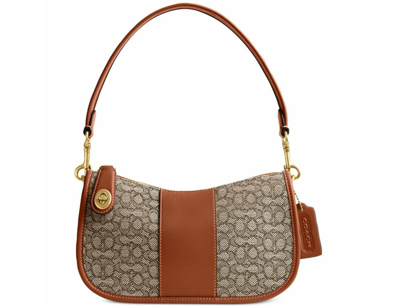 Coach Originals Micro Signature Jacquard Small Swinger