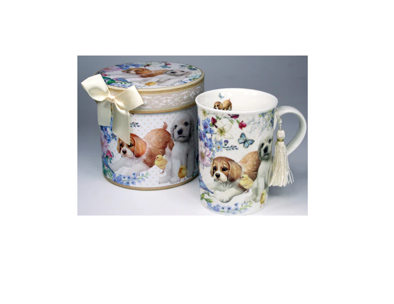 ARTON GIFTWARE T Time Mug with Gift Box Puppy Dog