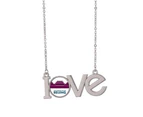 Forbidden City Beijing China Love Necklace Pendant Charm Jewelry