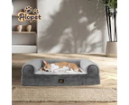 Alopet Dog Calming Bed Pet Orthopedic Memory Foam Sofa Washable Cushion X Large