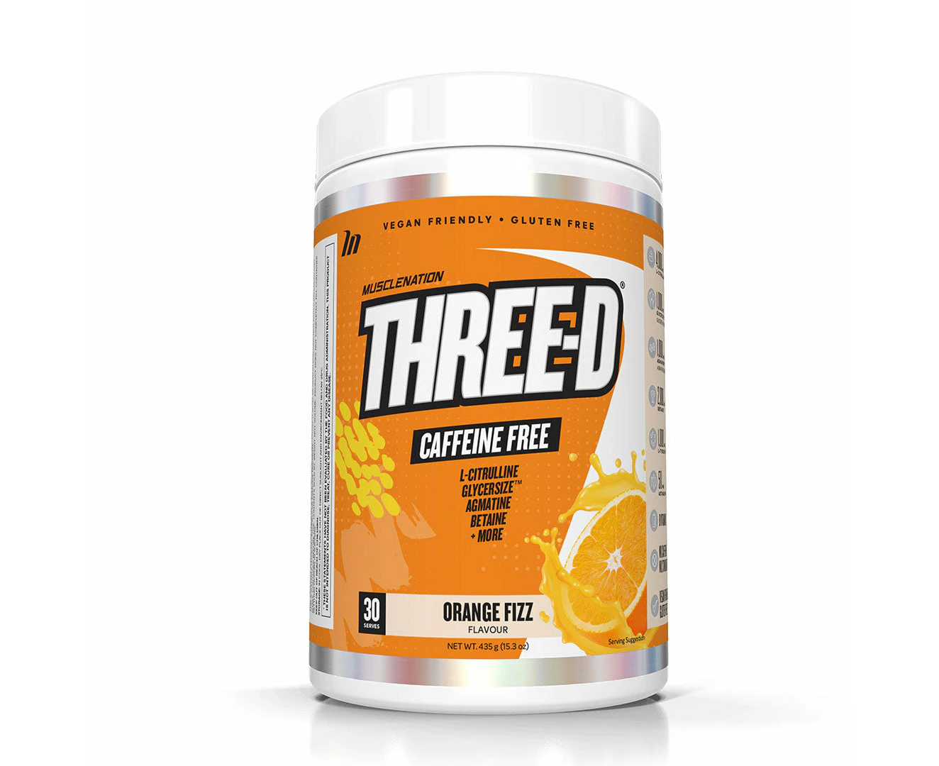 Three D By Muscle Nation - Orange Fizz