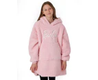 Barbie Girls Blanket Hoodie (Pink)