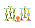 Hansona Silicone Suction Cup Darts Double Head Interactive Throwing Darts