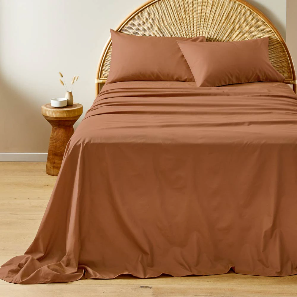 Adorn Living Cotton Rich Sheet Set - Hazel - Single