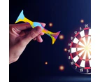 Hansona Silicone Suction Cup Darts Double Head Interactive Throwing Darts