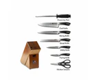 Premium 8-Piece German Kitchen Knife Set with Wood Block