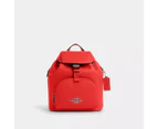 Coach Outlet Pace Backpack - silver/miami red