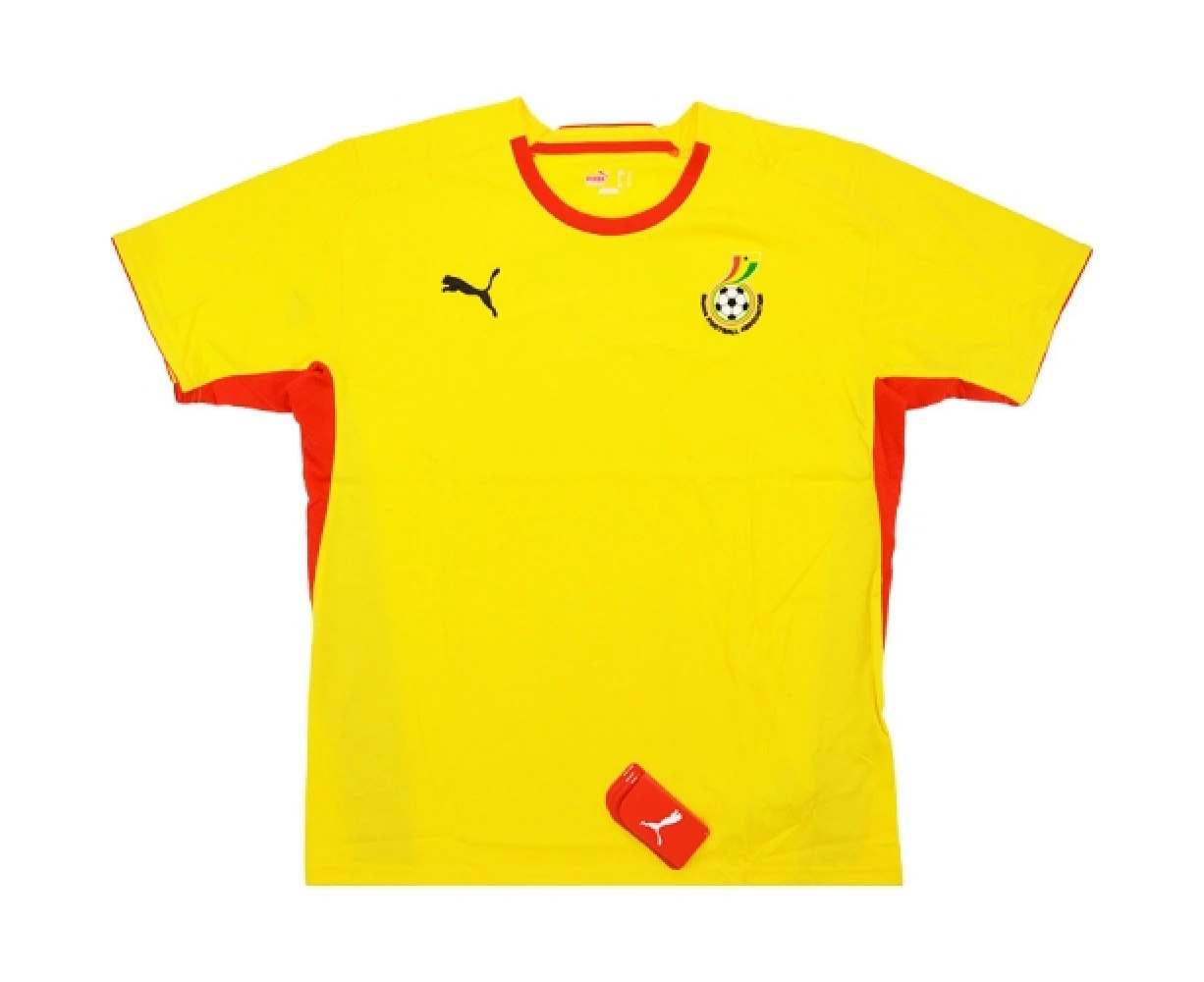 2008-09 Ghana Puma Training Tee (Yellow)