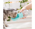Dog Leak Proof Portable Water Dispenser with Drinking Feeder for Pets Walking, Travel(500ml)****