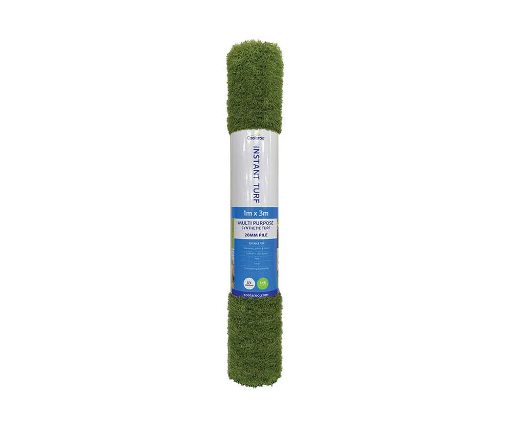 Coolaroo Synthetic Turf 20MM Instant 1X3M