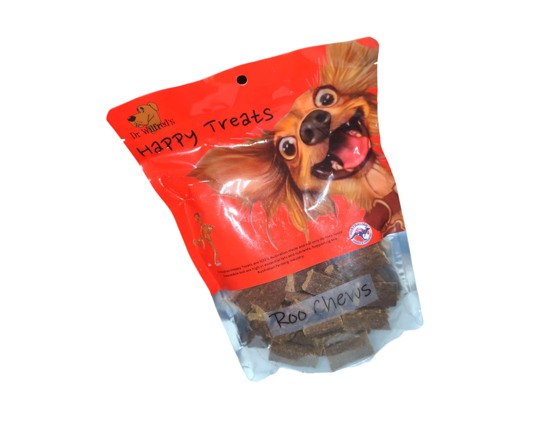 Premium Quality Roo Chews dog treats 100% Australian Kangaroo ,150 grams,