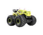 Dinosaur Toys RC Stunt Car 360 Degree Rolling Twister with Light - Green