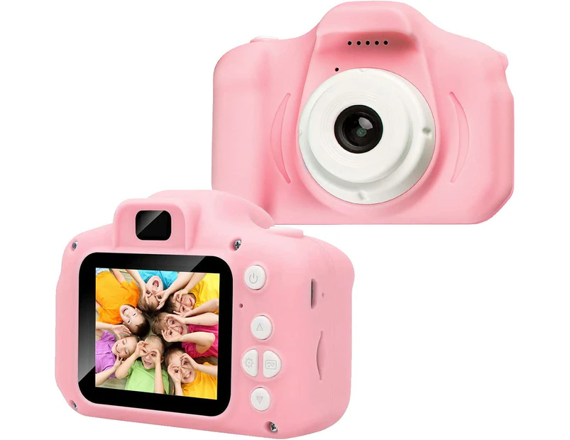 Kids Camera - Kids Camera Built-in 32GB SD Card USB Rechargeable Kids Toy Camera for 3-10 Years Old Boys Girls Birthday Gift