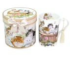 ARTON GIFTWARE T Time Mug with Gift Box Cuddly Kittens