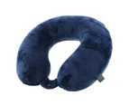 Milleni Travel Memory Foam Neck Pillow in Blue