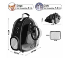 Cat Outdoor Carrier Pet Capsule Backpack Dog Puppy Travel Space Shoulder Bag