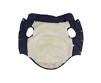 Pets Dogs Padded Vest Jacket Jumper Winter Warm Coats Clothes Apparel - Navy