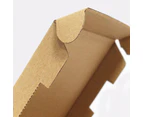 Transporting Cartons 10PCS Brown Kraft 8Sizes Corrugated Cardboard
