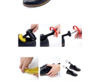 1x Adjustable Men Women Plastic Shoe /Boot Tree Shaper Keeper Stretcher Expander